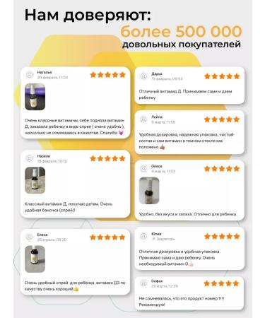 Dr Zubareva Vitamin D3 liquid spray 500 IU for adults - Buy Online on GoSupps.com