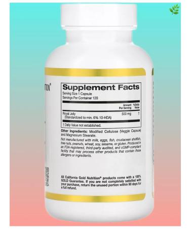 California Gold Nutrition Roar milk sublimated concentrate 500 mg - Buy Online on GoSupps.com