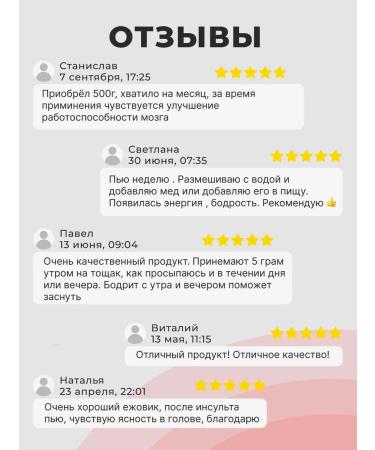 Hedgehog Ezhovik creped mycelium 500 grams - Buy Online on GoSupps.com