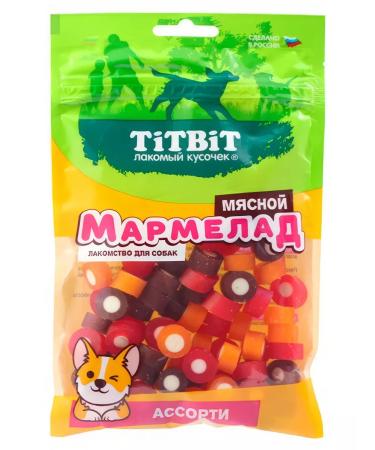 Titbit Made of marmalade meat for dogs assorted 120 g