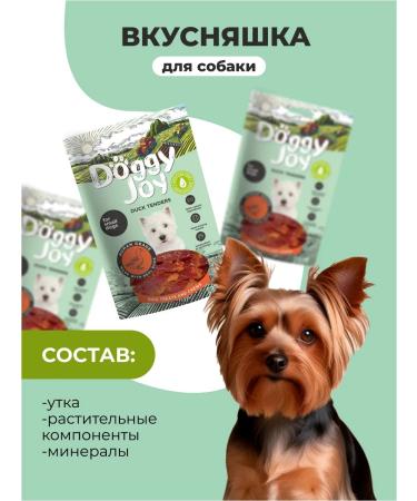 Doggy Joy Duck fillet 55g - Buy Online on GoSupps.com