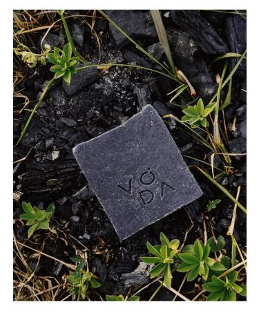 VODA by Tatiana Tarada Coal soap from acne natural - Buy Online on GoSupps.com