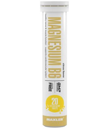 maxler 6 Magnesium B6 20  - Buy Online on GoSupps.com