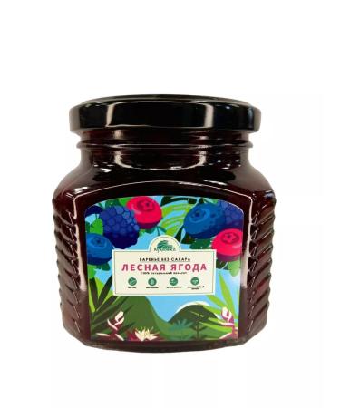 Wizard Sugar jam forest berry 2 pcs 300 g - Buy Online on GoSupps.com