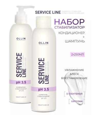 Ollin Professional Hair set Ollin Service Line Stabilizer
