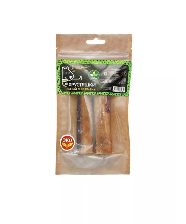 Crispy things Dog treating Bull root 9 cm (2pcs) - Buy Online on GoSupps.com