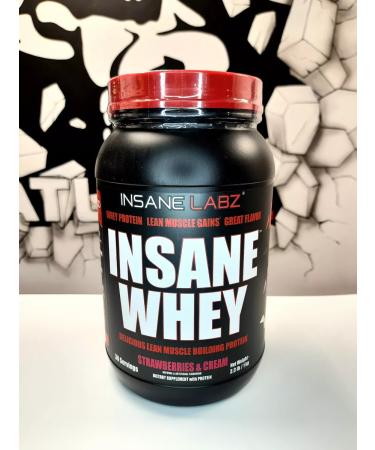 Insane Labz Serum protein insaneyy strawberries and cream 1000 gr