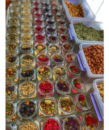 Honey Gift Walnut mix with strawberries in linden honey - Buy Online on GoSupps.com