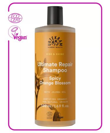 Urtekram Organic shampoo spicy orange flower 500 ml