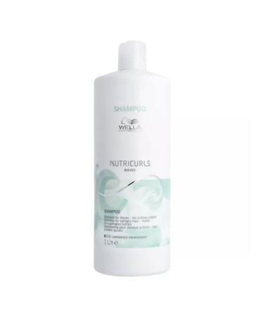 WELLA Nutri Curls Shampoo Waves - Salusulfant shampoo 1000 ml