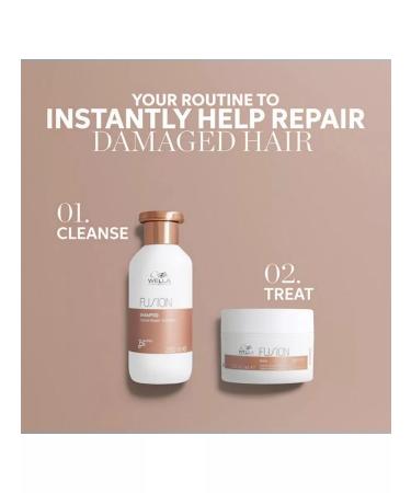 WELLA Fusion - intensively restoring shampoo 250 ml - Buy Online on GoSupps.com