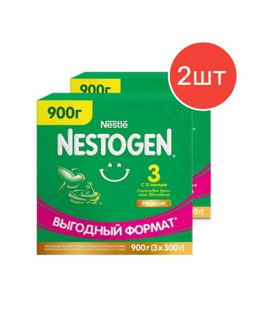 NESTOGEN Baby nestle premium 3 900 grams 2 pcs