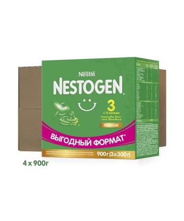 NESTOGEN Baby nestle premium 3 900 g 4 pcs