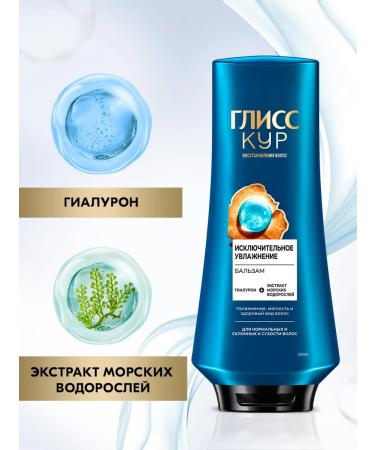 Gliss Kur Contribution balm for hair Women's moisture 360 ml - Buy Online on GoSupps.com