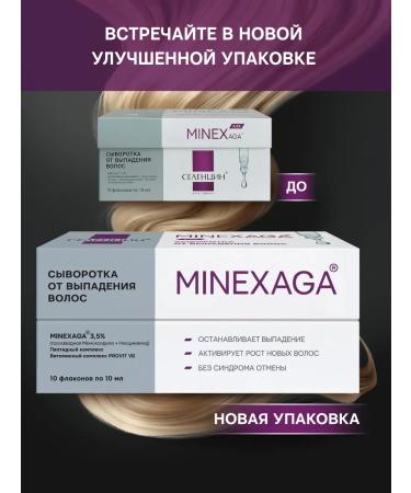 Selentsin Serum from falling and for hair growth minxaga - Buy Online on GoSupps.com