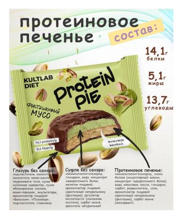 KultLab PP protein cookies with souffle assorted 6 pcs - Buy Online on GoSupps.com