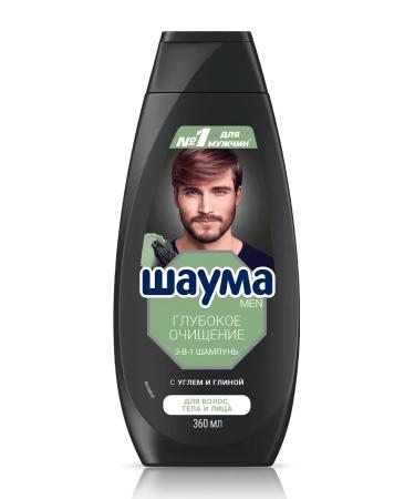 Schauma Male hair shampoo deep cleansing 360 ml - Buy Online on GoSupps.com