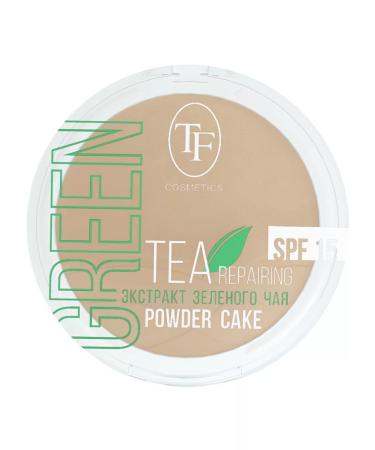 TF Cosmetics Facial powder matting Green Tea with tea extract tone 04