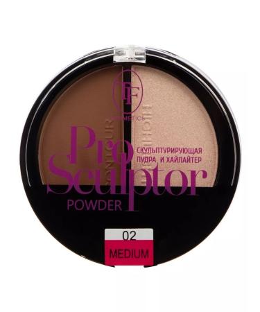 TF Cosmetics Facial powder sculptor Pro Sculptor Powder tone 02 Medium