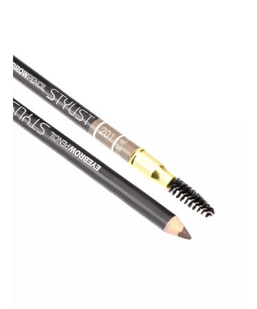 TF Cosmetics Eyebrow pencil with Stylist brush tone 201 blond - Buy Online on GoSupps.com