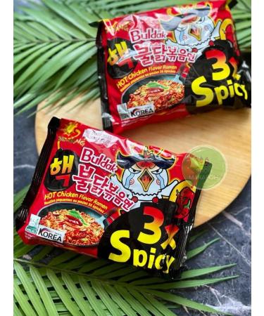 samyang Lapsha quickly preparation 3x spicy 1 pcs - Buy Online on GoSupps.com