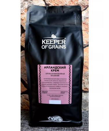 Keeper of Grains Coffee "Irish cream" 1000 g grain - Buy Online on GoSupps.com