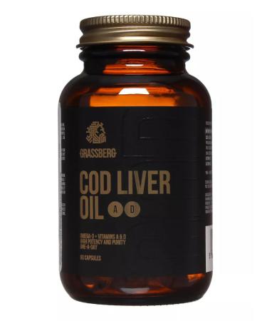 GRASSBERG Dietary oil of the liver of the heart for the heart 60 cap