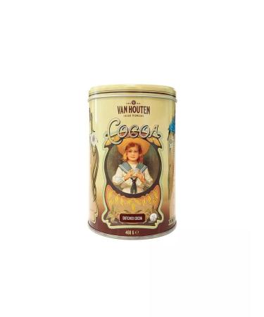 Van Houten Cocoa natural powder VH Cacao Tin Large 460g - Buy Online on GoSupps.com