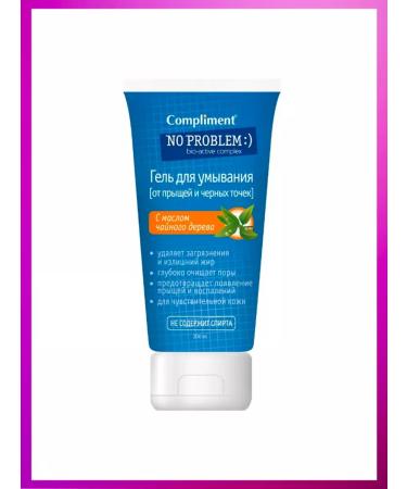 Compliment No PROBLEM Gel for washing with tea tree oil