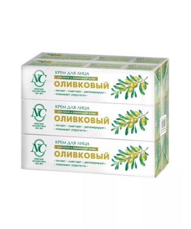 Nevskaya Cosmetics Olive Facial Cream 40 ml-6pcs