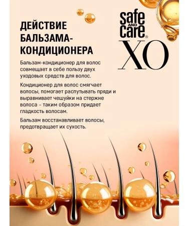 Safe and Care Cosmetics Air conditioner Balm for hair Professional care 1 liter - Buy Online on GoSupps.com