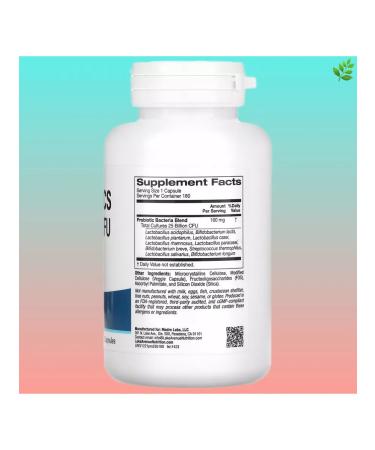 Probiotics mixture of 10 strains 25 billion 180 capsules - Buy Online on GoSupps.com