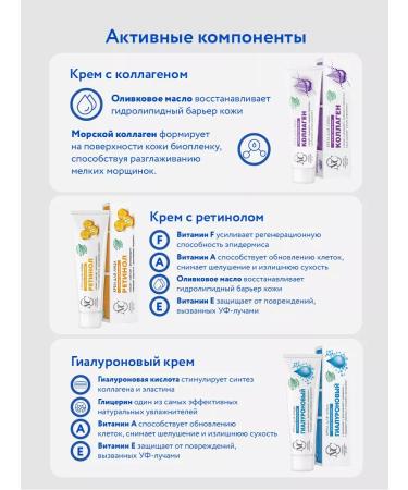 Nevskaya Cosmetics A set of face creams Nutrition and moisturizing 3pcs - Buy Online on GoSupps.com