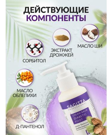 SAGITTA Cream - balm for diabetic foot - Buy Online on GoSupps.com