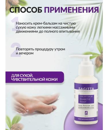SAGITTA Cream - balm for diabetic foot - Buy Online on GoSupps.com