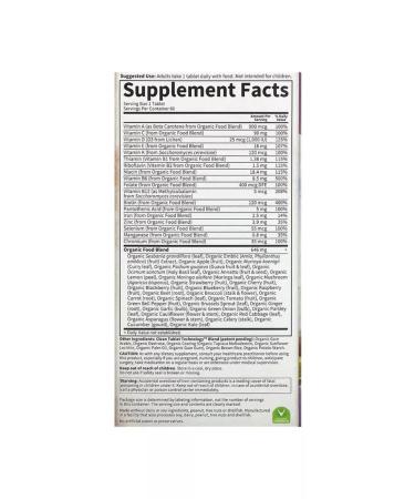 Garden of Life Mykind Organics Women 60 vegan tablets - Buy Online on GoSupps.com