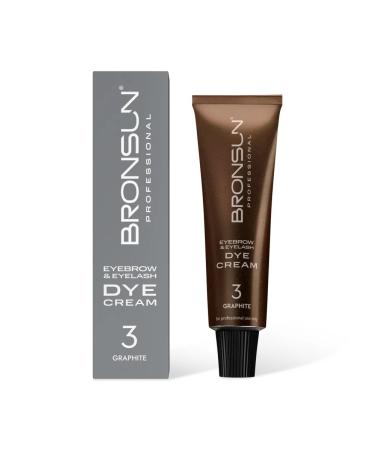 Bronsun Cream-painting for eyelashes and eyebrows Brondes graphite 15ml