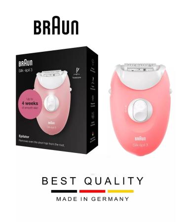 Braun Compact electric epilator from the network and bikini network