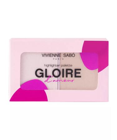 VIVIENNE SABO Highlighter for the face of the gloire d'amour palette tone 01 pink - Buy Online on GoSupps.com