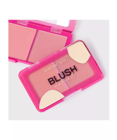 VIVIENNE SABO Face blush Dry double Naturel tone 01 pale pink - Buy Online on GoSupps.com