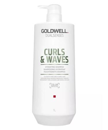 Goldwell Curls Waves Hair Shampoo 1000 ml - Buy Online on GoSupps.com