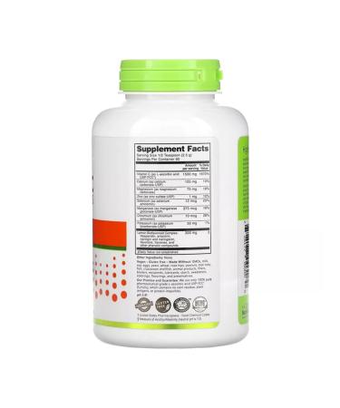 NutriBiotic Ascorbat Bio-C Vitamin C with bioflavonoids 227 g - Buy Online on GoSupps.com