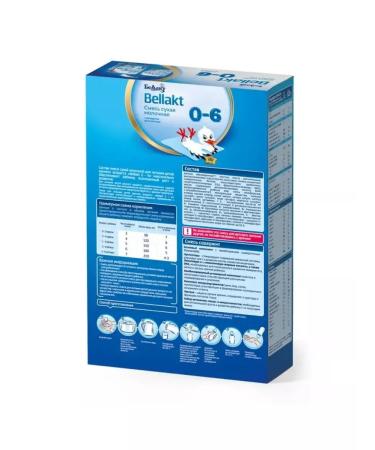 Bellakt Dry Milk mixture from 0 to 6 months 3 pcs. 300g - Buy Online on GoSupps.com
