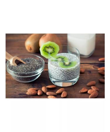 KAZ SHOP Chia seeds black for weight loss 500 grams - Buy Online on GoSupps.com