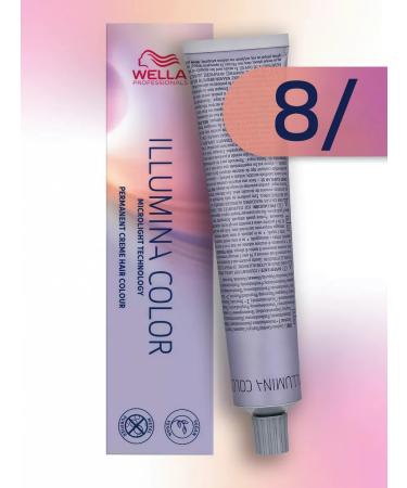 WELLA PROFESSIONALS Persistent hair cream Illumina Color 8