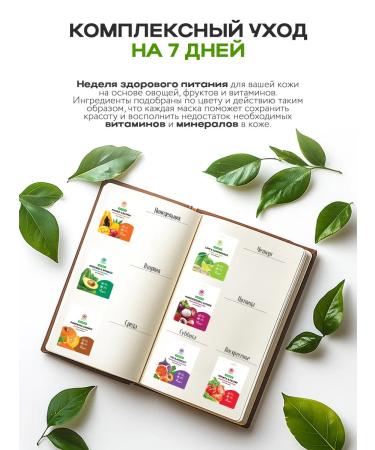 NSC Fabric face masks set (3*7pcs) Name Skin Care - Buy Online on GoSupps.com