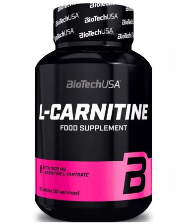 BioTechUSA l carnitine l carnitin tablets 1000mg 30pcs