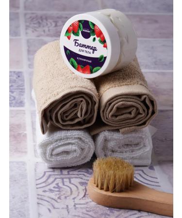 Elena Veren Cream Batter for Body Moisturizing Nourishing Strawberries - Buy Online on GoSupps.com