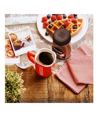 Coffee soluble classic 190g 4pc Nescafe Classic - Buy Online on GoSupps.com