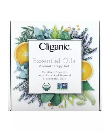Cliganic Set for aromatherapy 8 bottles - Buy Online on GoSupps.com